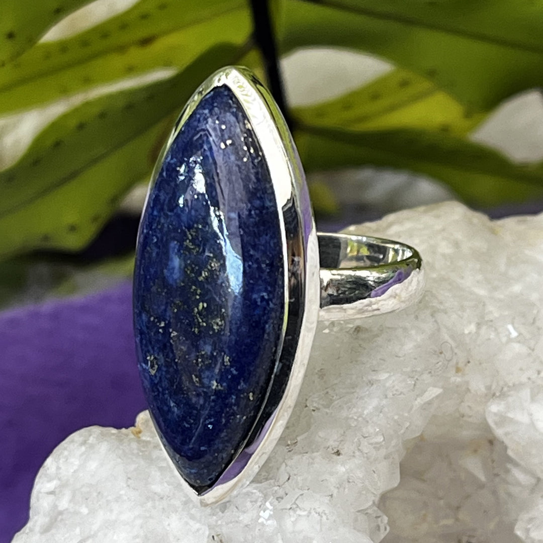 Ring Lapis Lazuli Marquise 3.0 cm