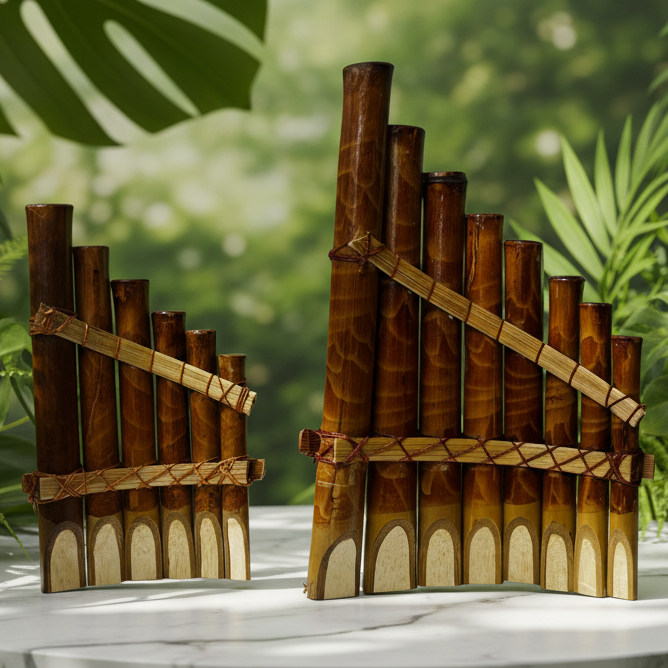 Pan Flute Wooden Assorted Sizes