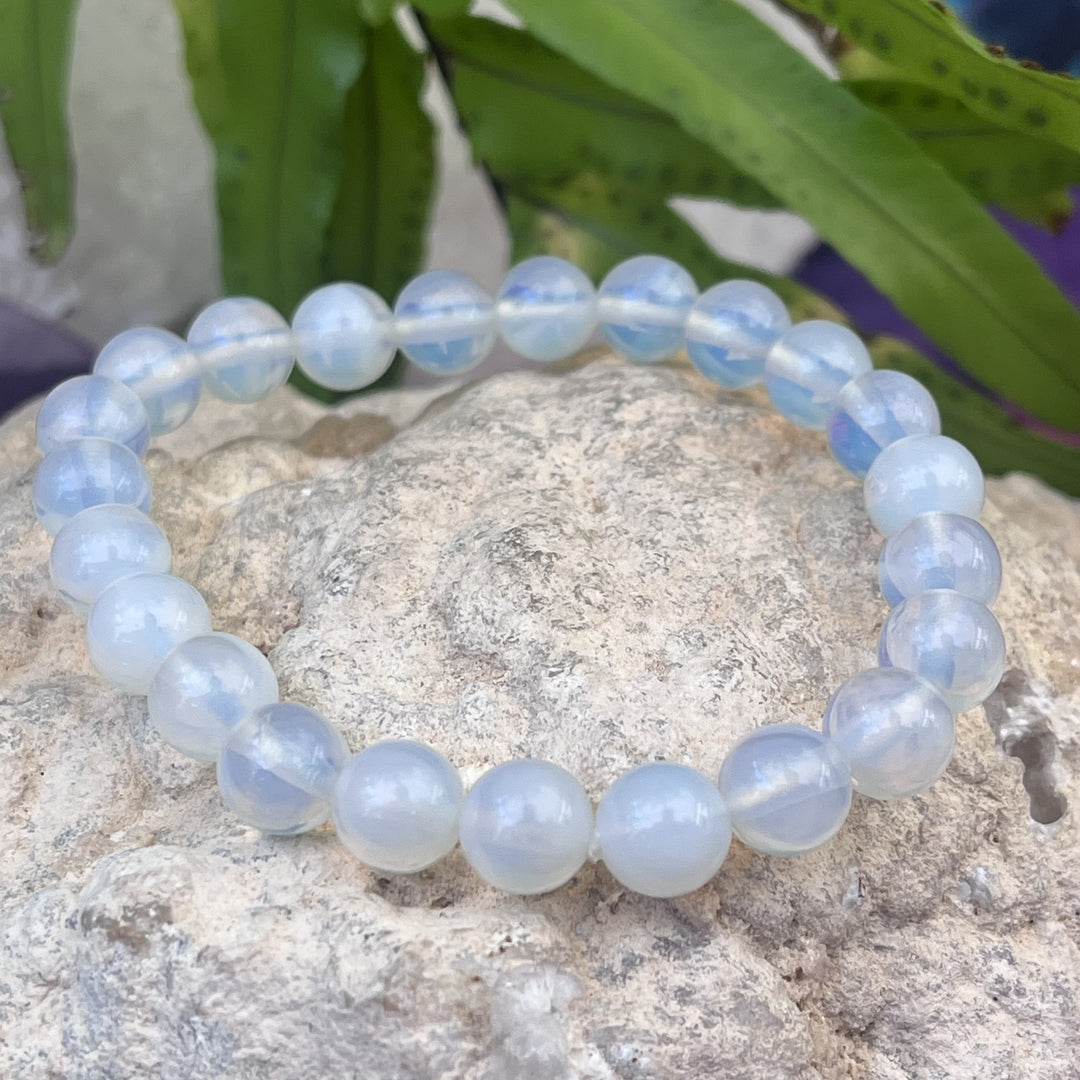 Bracelet Opalite 8 mm Beads