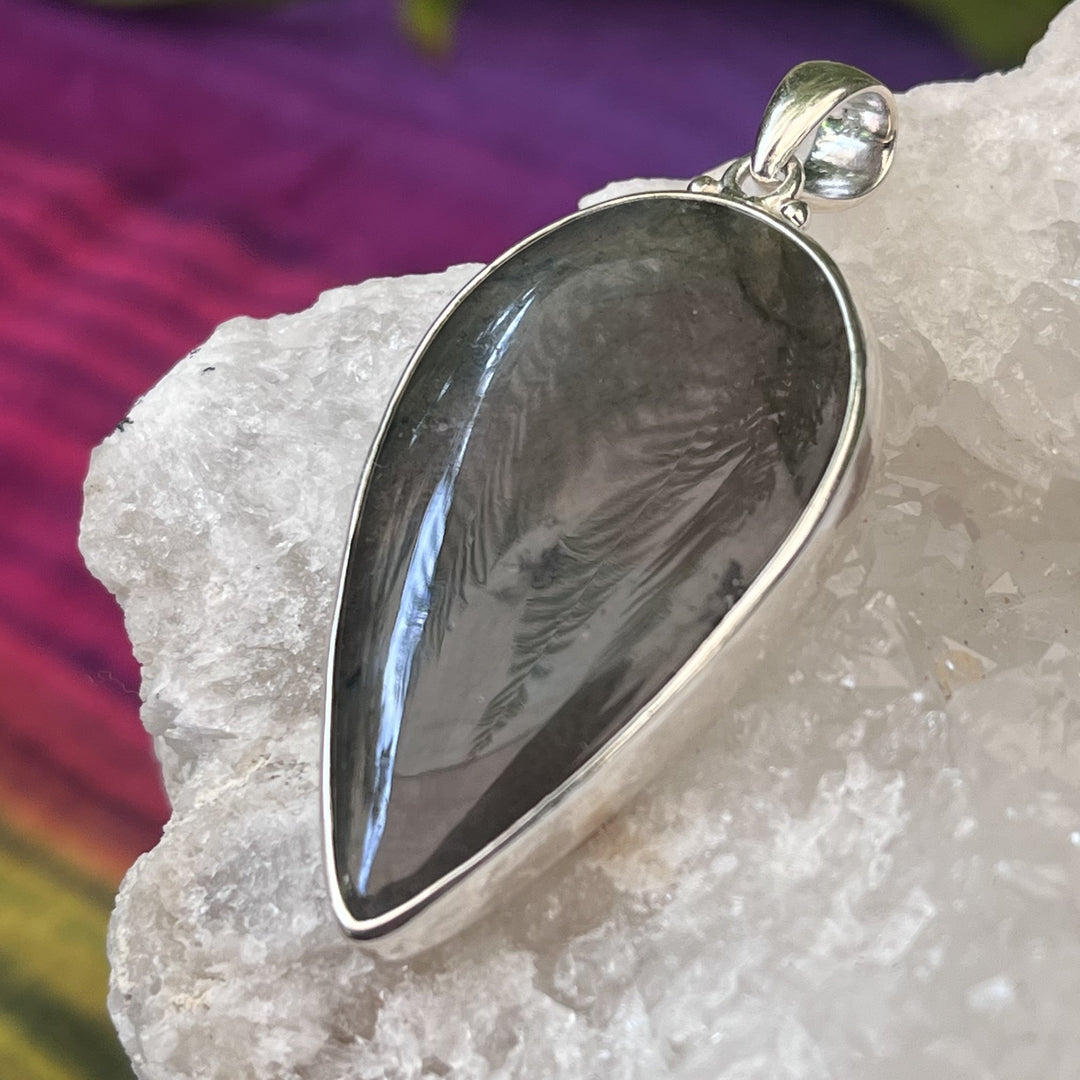 Pendant Labradorite Teardrop 5.2 cm
