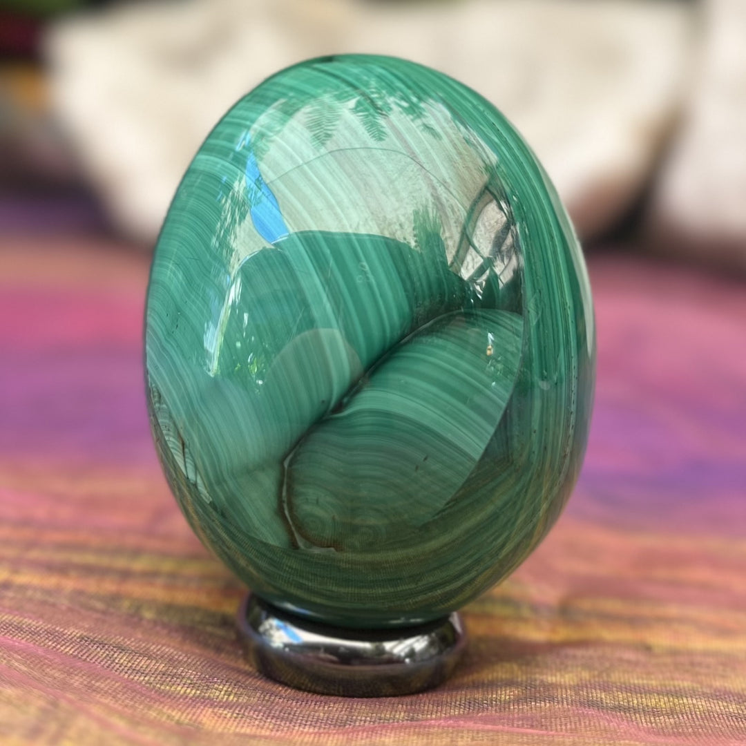 Egg Malachite 5.2 cm