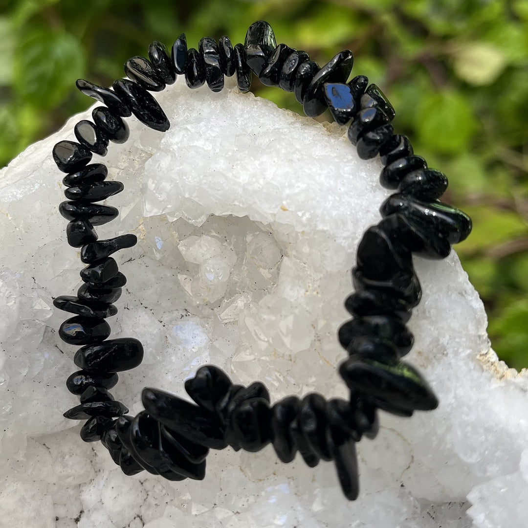 Bracelet Black Tourmaline Chip