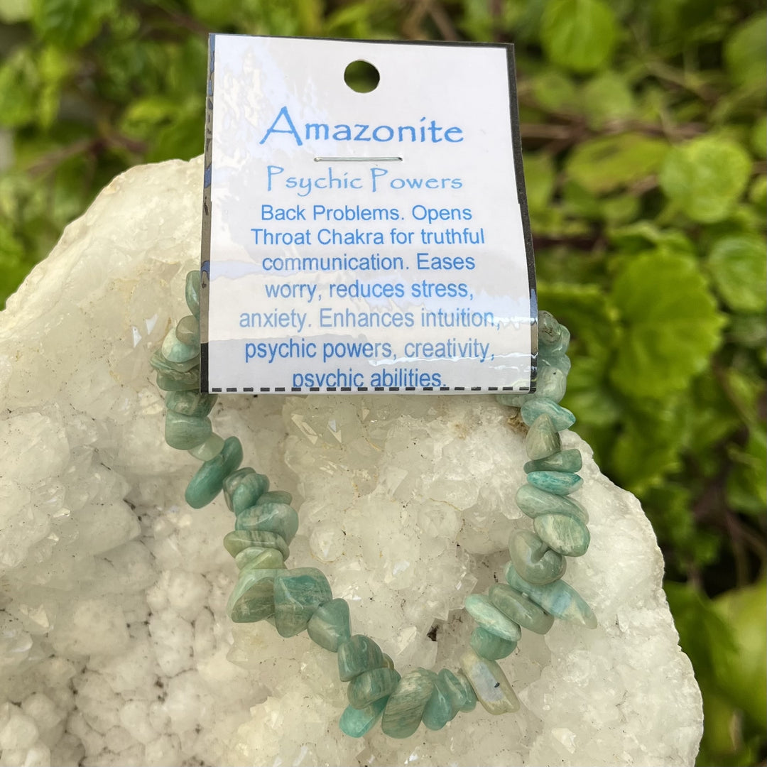 Bracelet Amazonite Chip