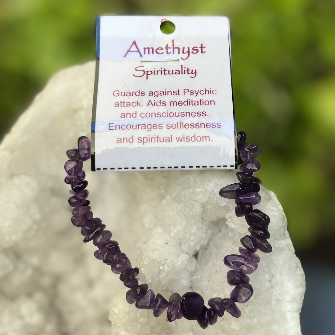 Bracelet Amethyst Chip