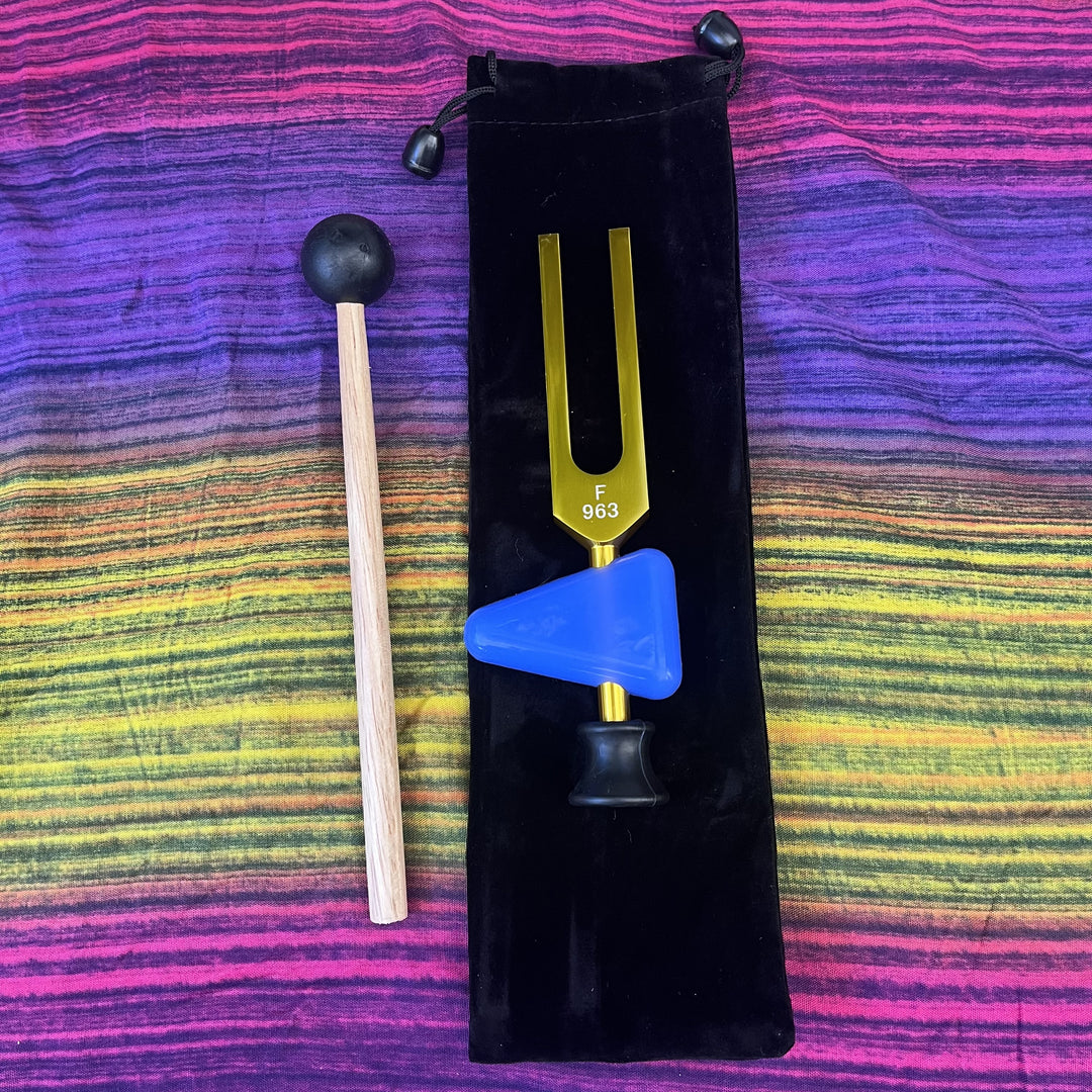 Tuning Fork 963 Hz Gold Unweighted
