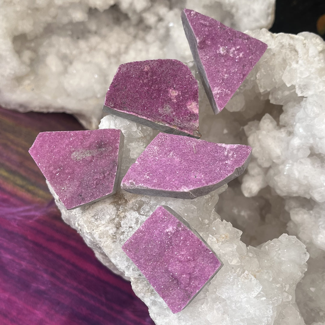 Cobalto Calcite Slice Raw
