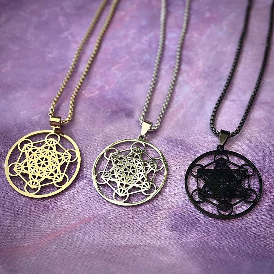 Necklace Metatron Stainless Steel | Carpe Diem With Remi