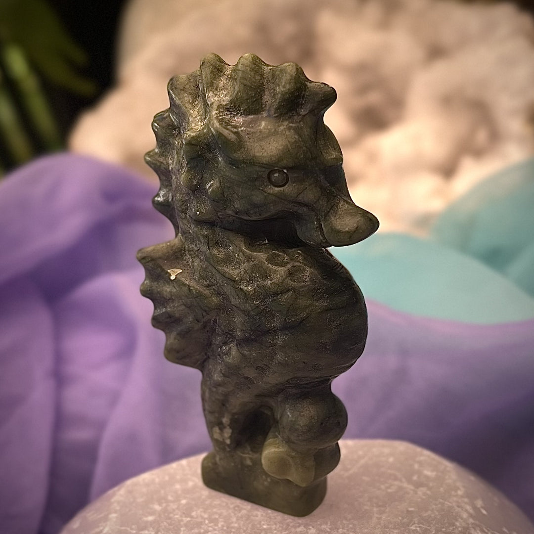 Seahorse Jade 7.9 cm