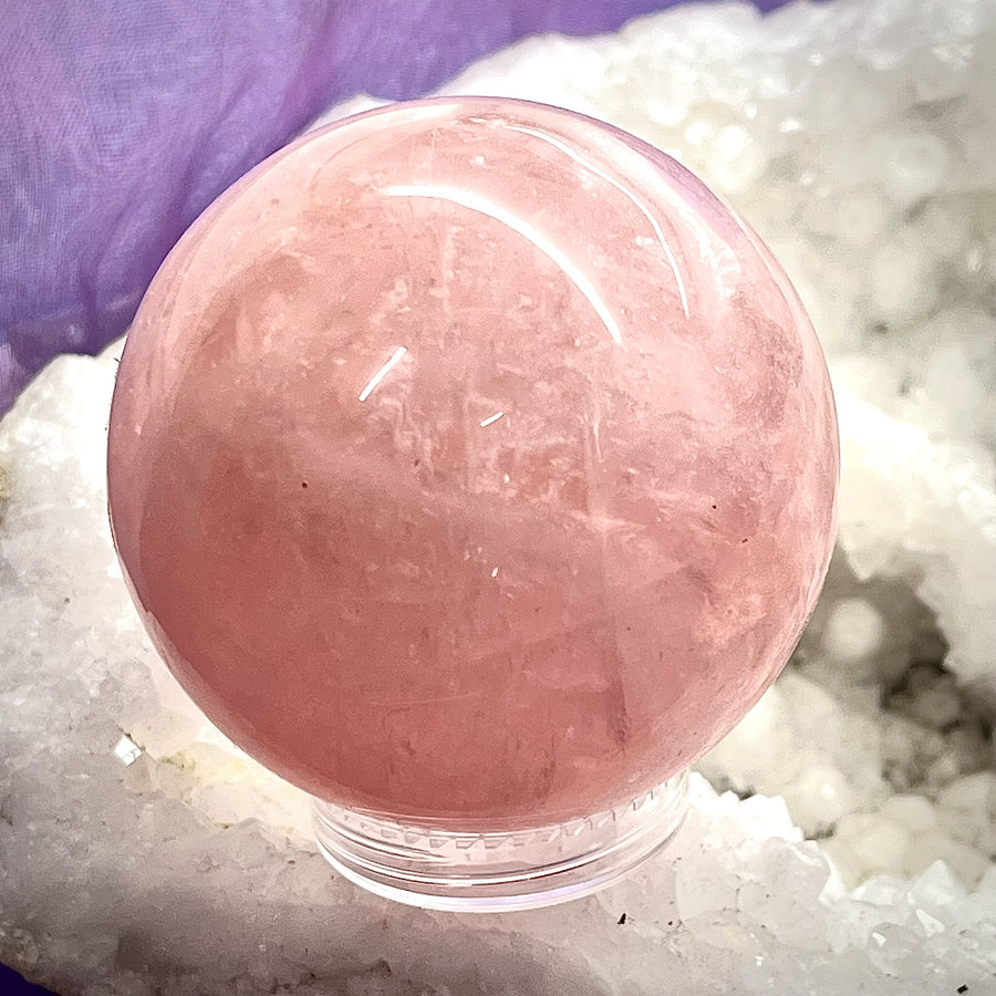 Sphere Rose Quartz 5.3 cm | Carpe Diem With Remi Port Adelaide