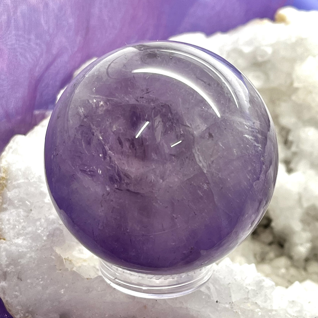 Sphere Amethyst 5.50 cm | Carpe Diem With Remi Port Adelaide
