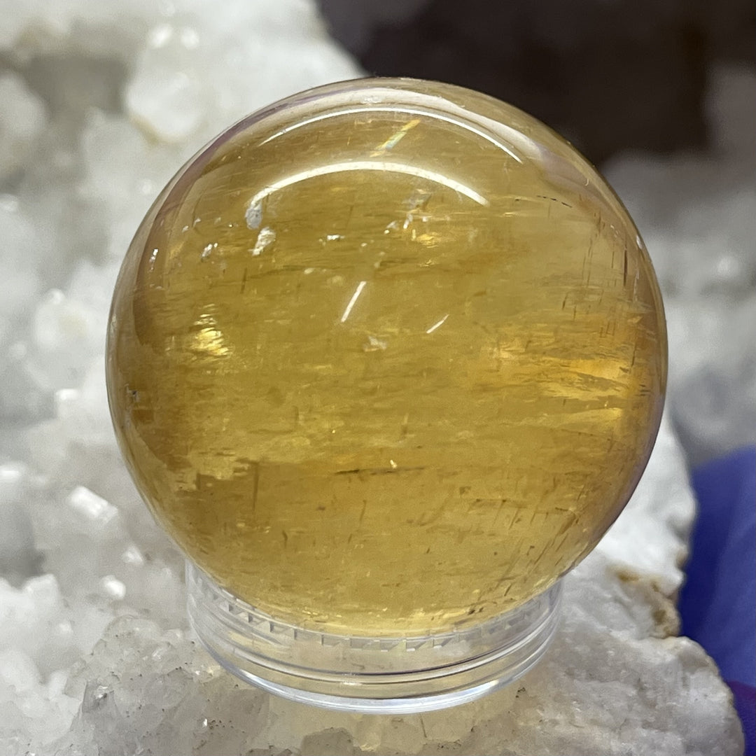 Sphere Gold Calcite | Carpe Diem With Remi Port Adelaide