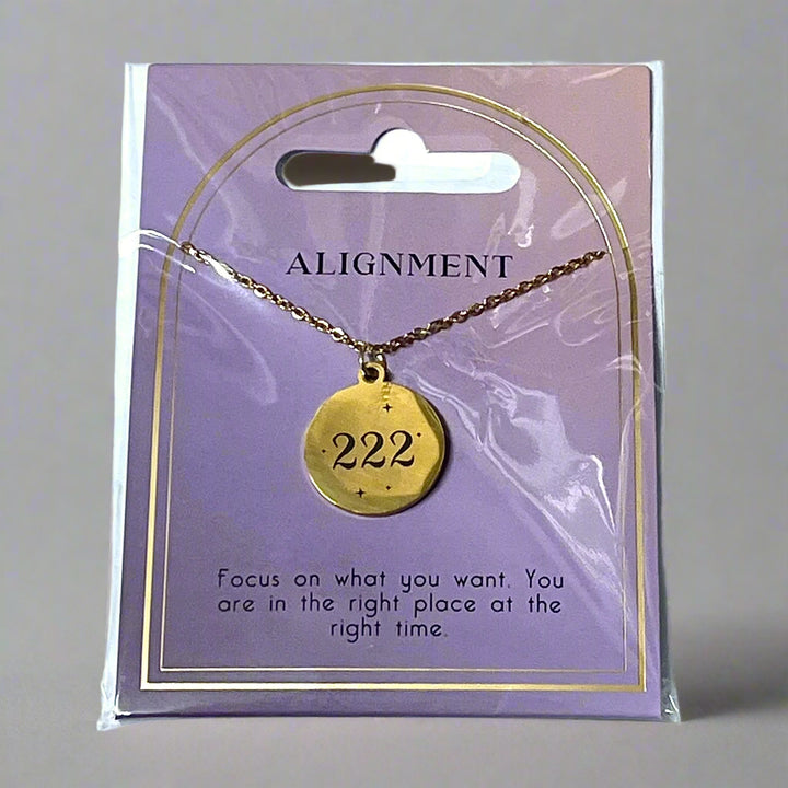 Necklace 222 Alignment Angel Number