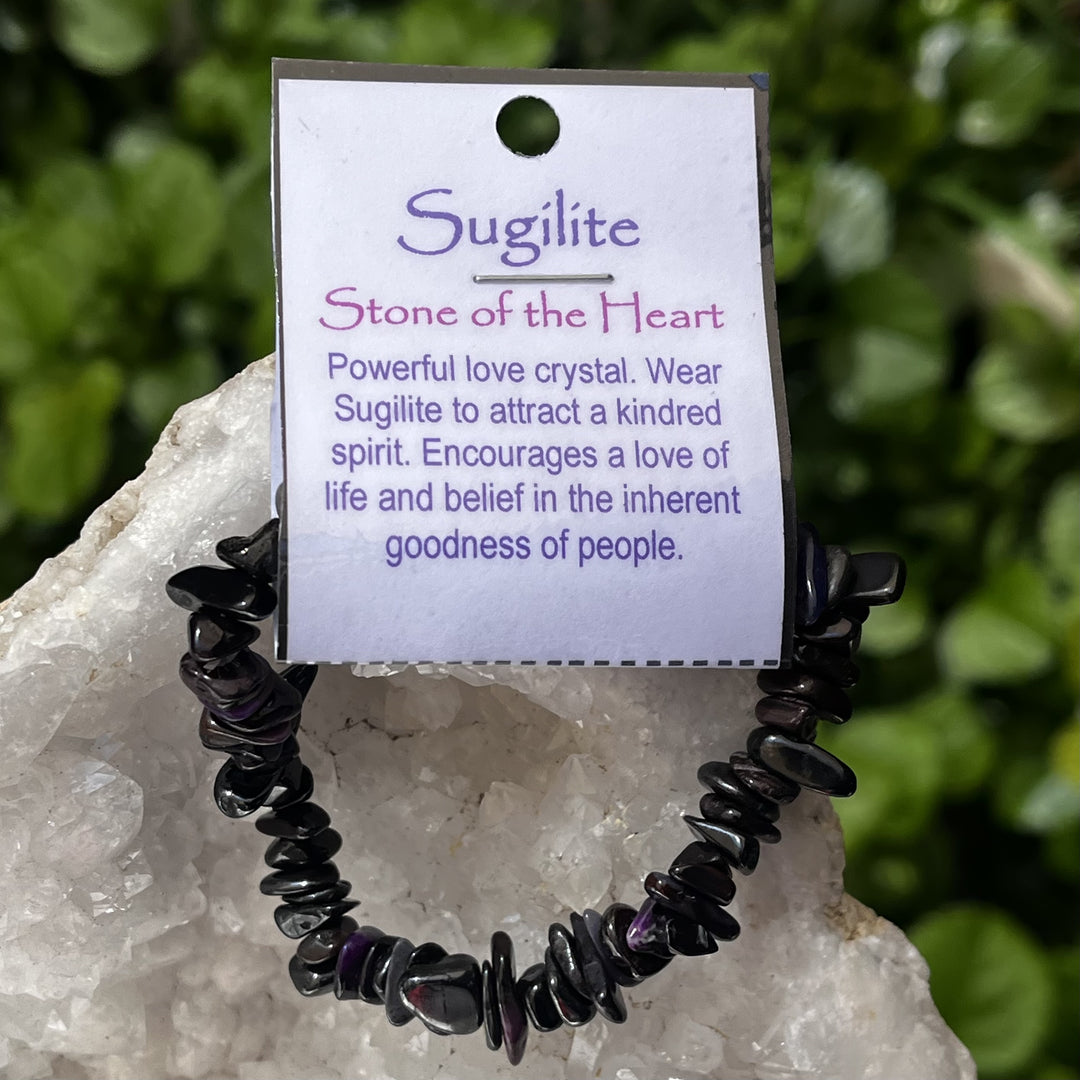Chip Bracelet Sugilite