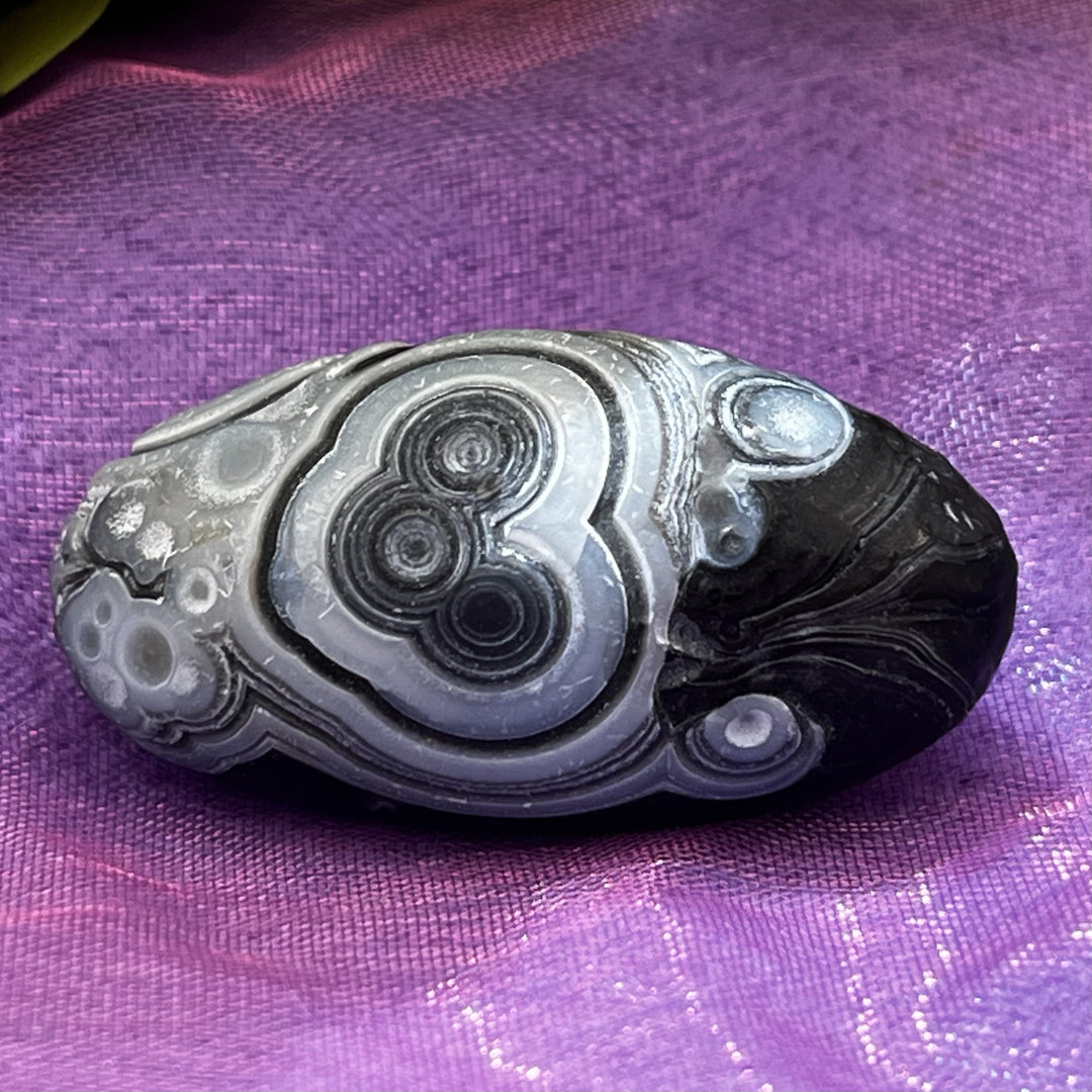 Palm Stone Gobi Desert Blue 3.5 cm