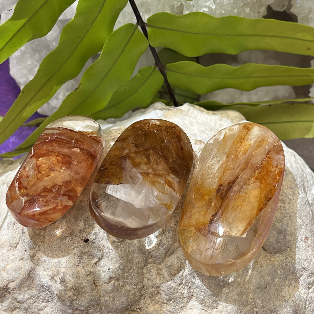 Palm Stone Golden Healer