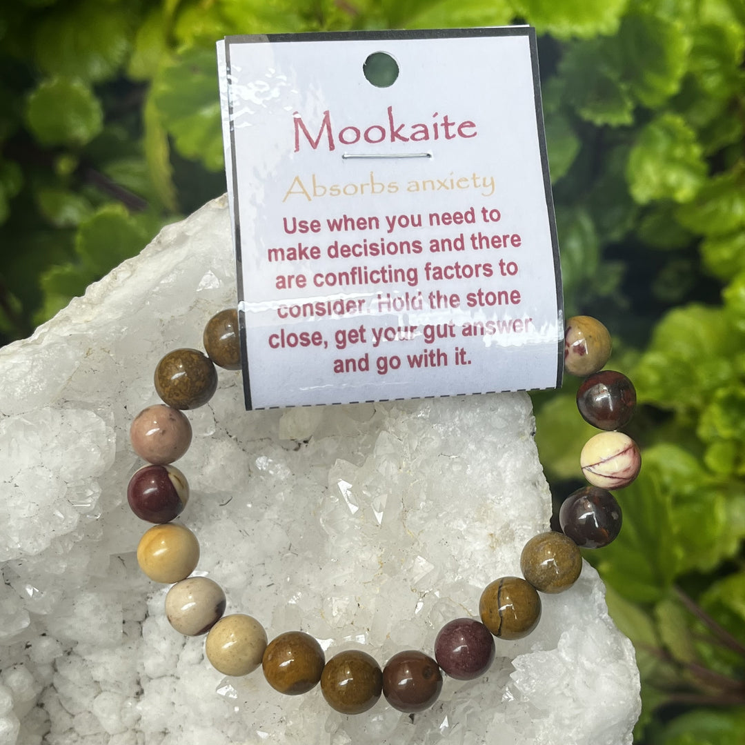 Bracelet Mookaite 8 mm Beads