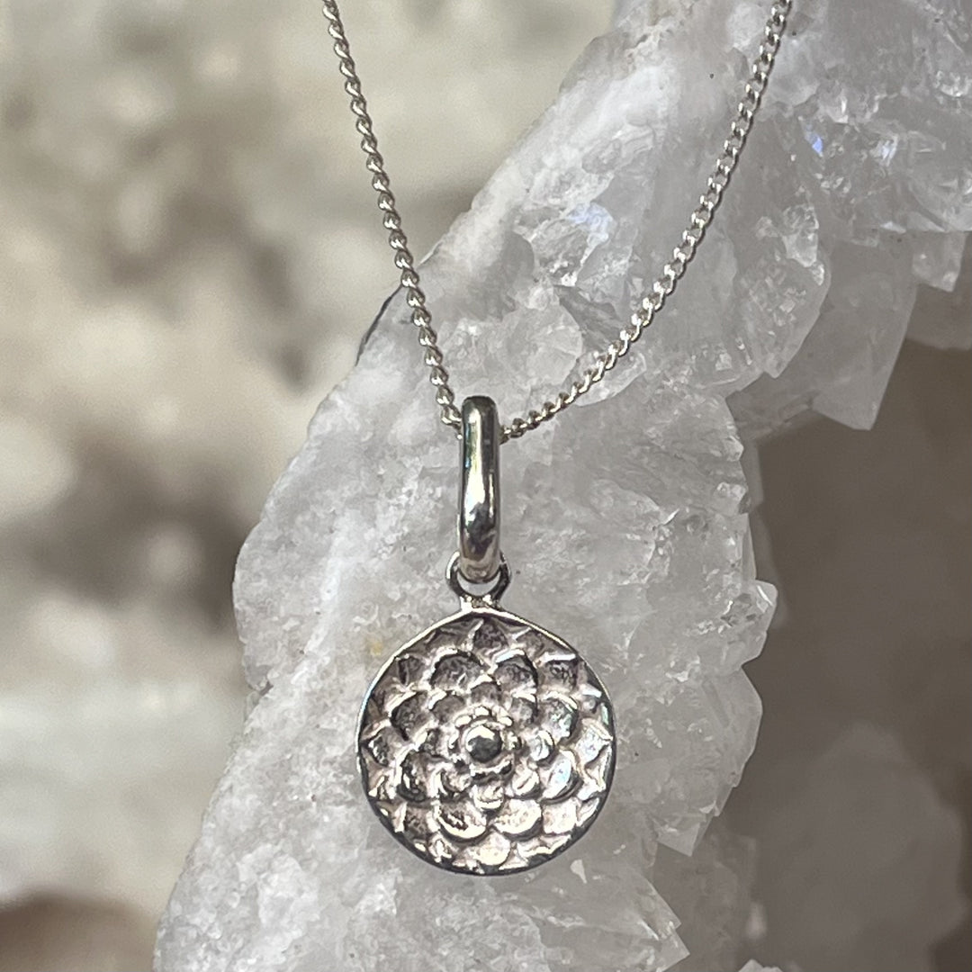 Necklace Lotus Silver