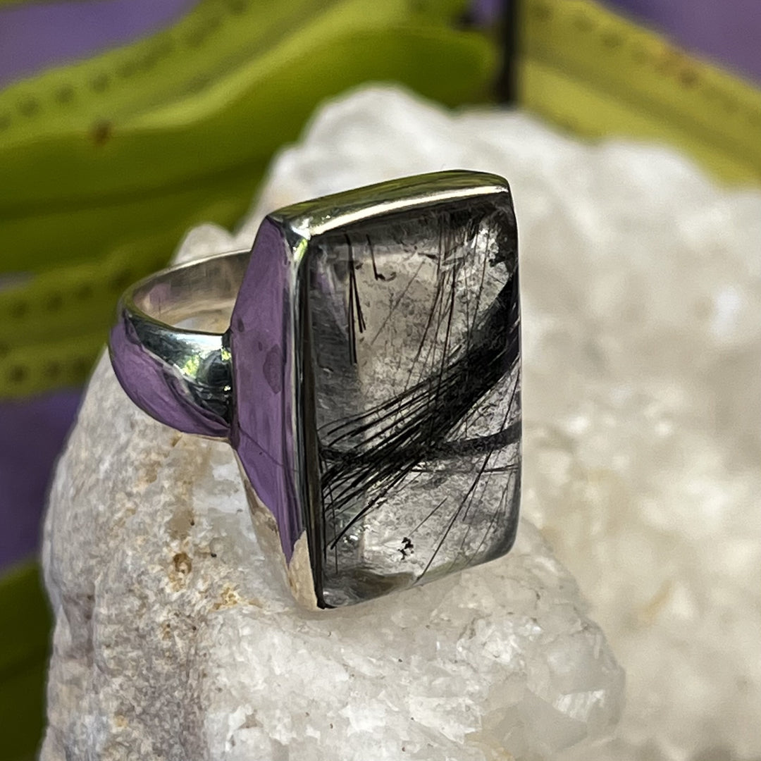 Ring Rutilated Quartz 2.0 cm