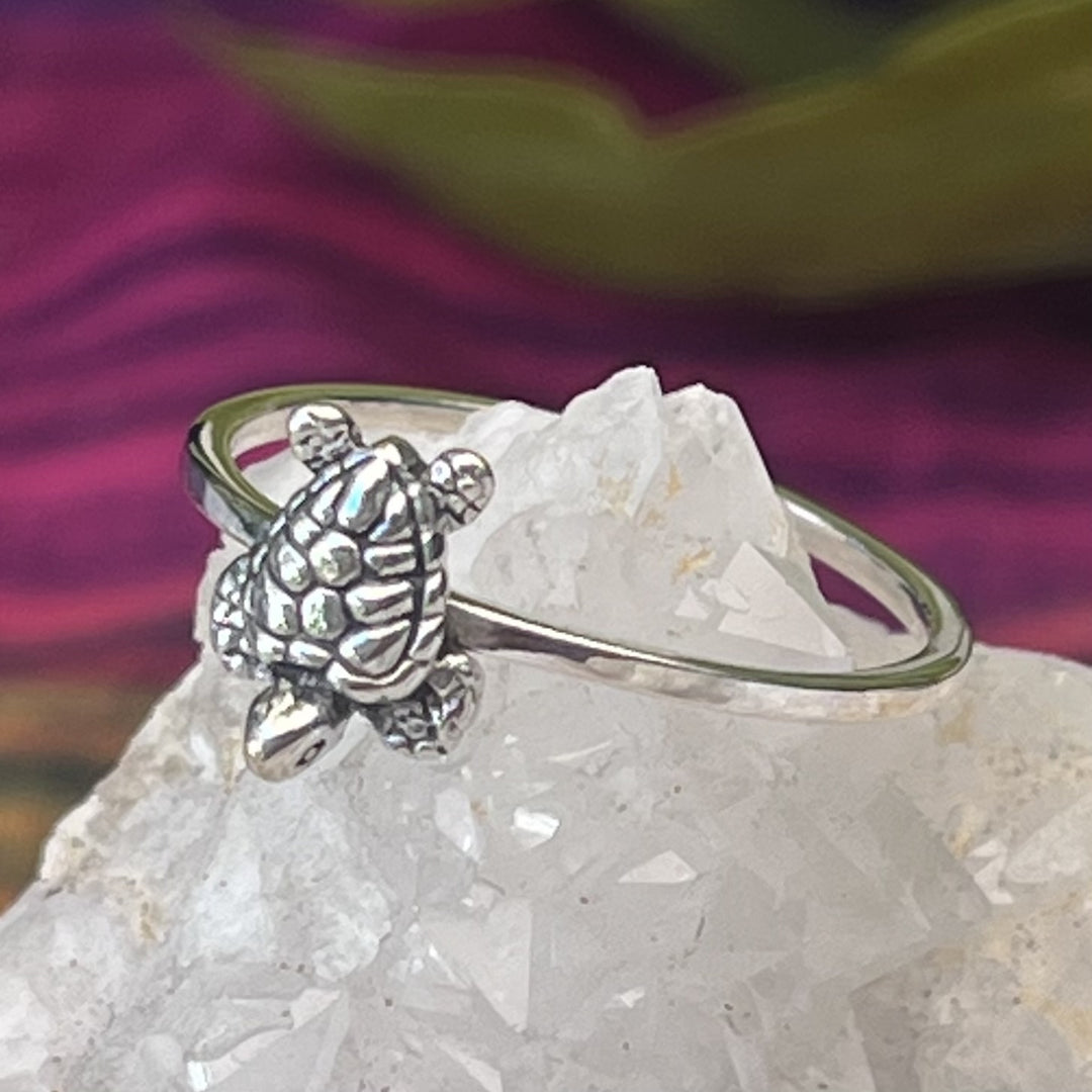 Ring Turtle Silver