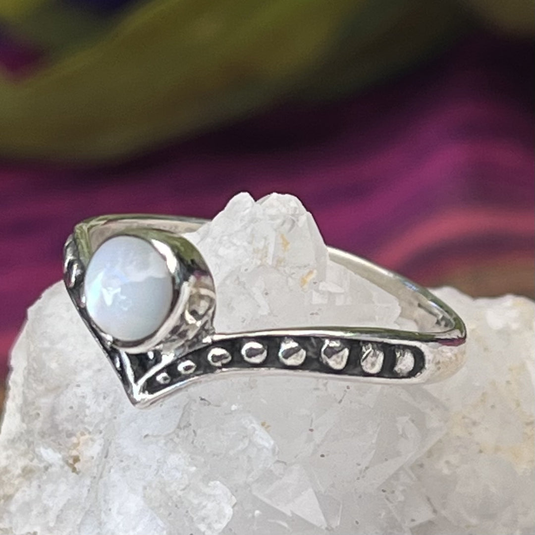 Ring Moonstone Mini 0.4 cm