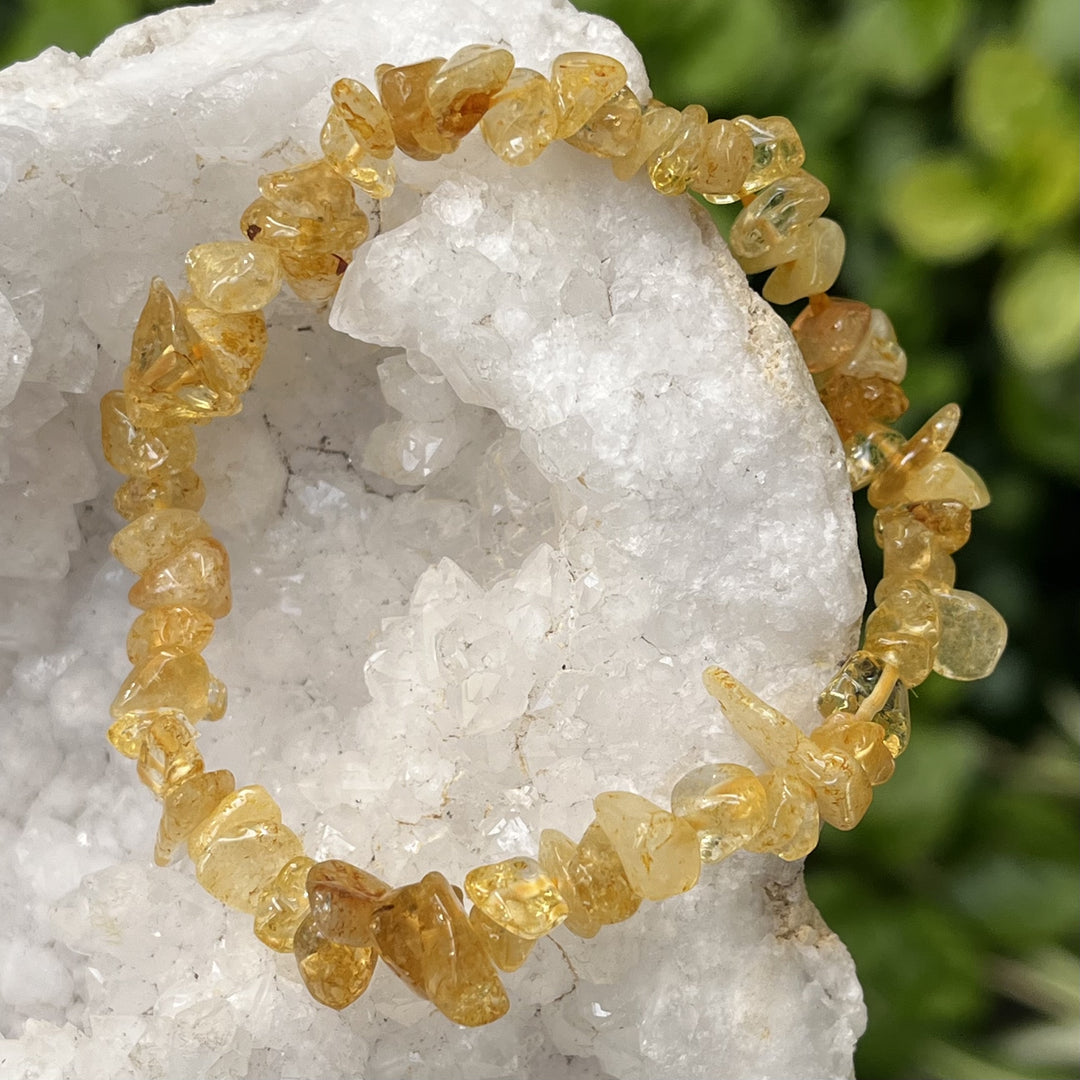 Bracelet Citrine Chips