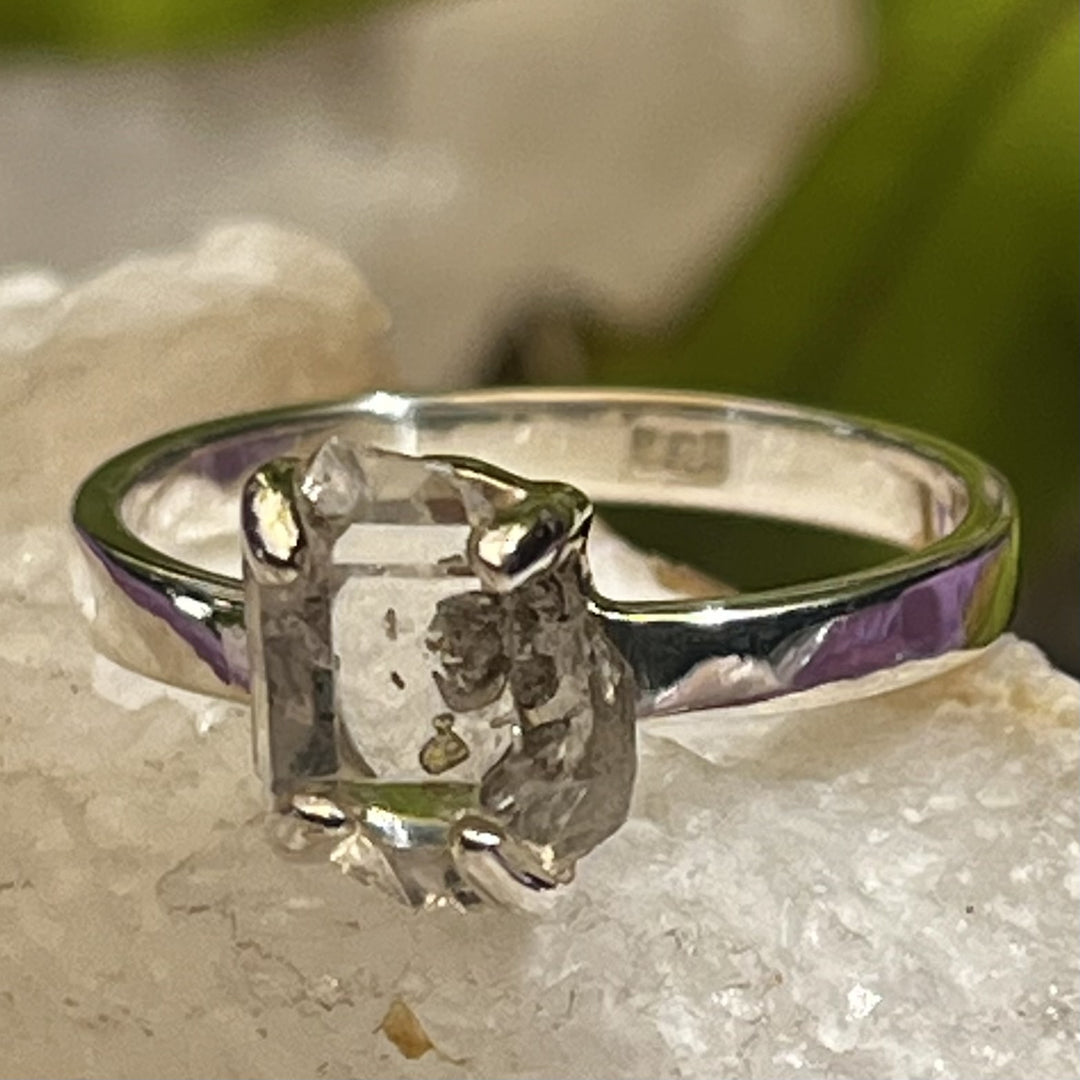 Ring Herkimer Diamond Various Sizes