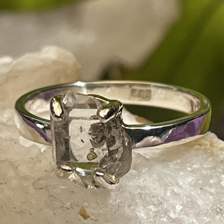 Ring Herkimer Diamond Various Sizes