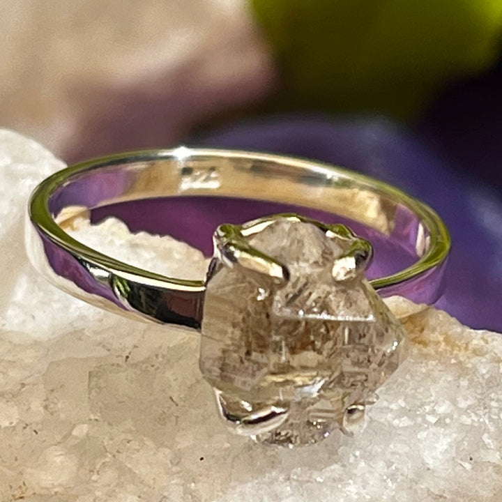 Ring Herkimer Diamond Various Sizes