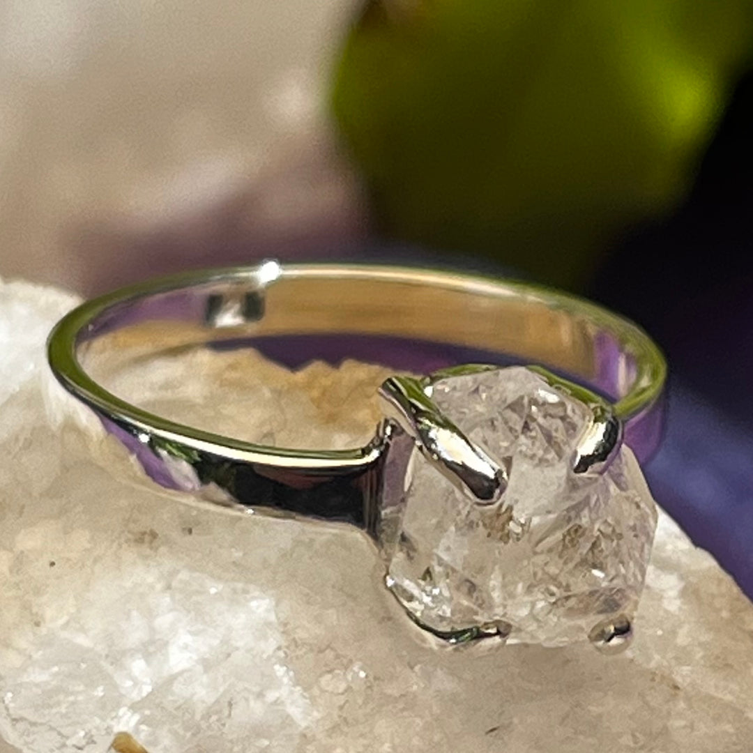 Ring Herkimer Diamond Various Sizes