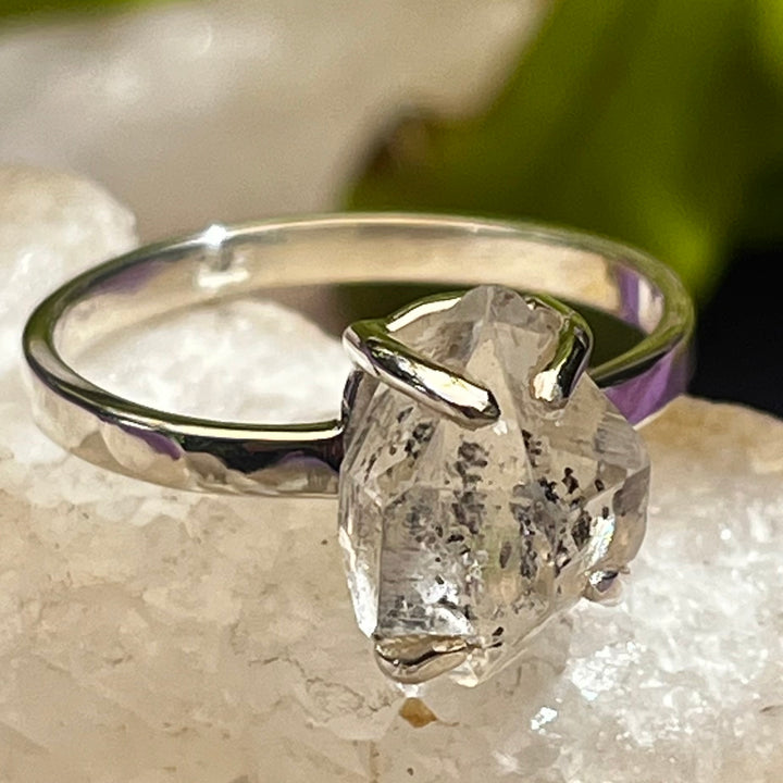 Ring Herkimer Diamond Various Sizes