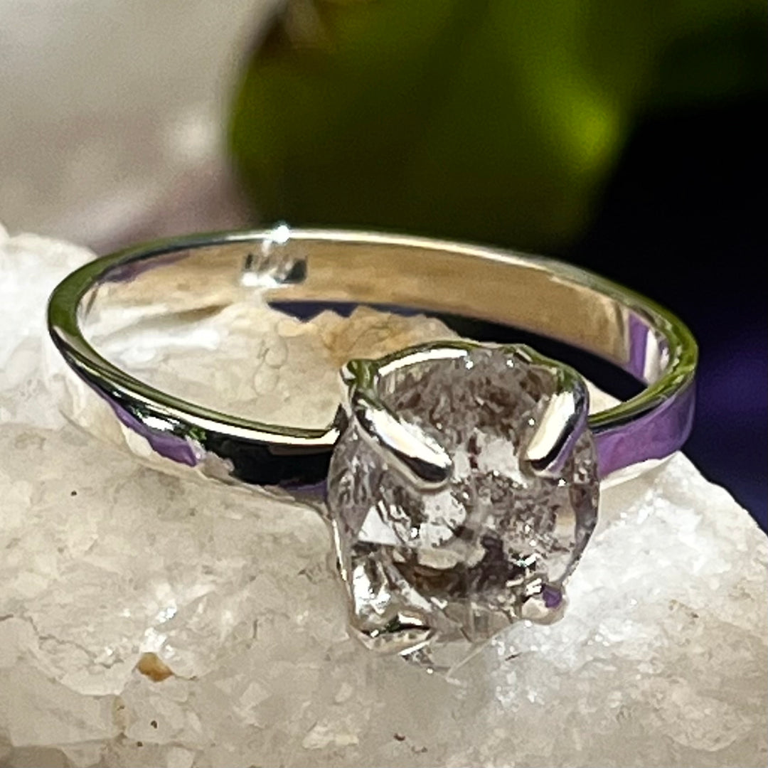 Ring Herkimer Diamond Various Sizes