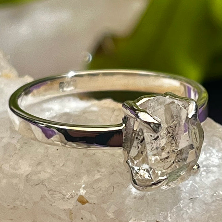 Ring Herkimer Diamond Various Sizes