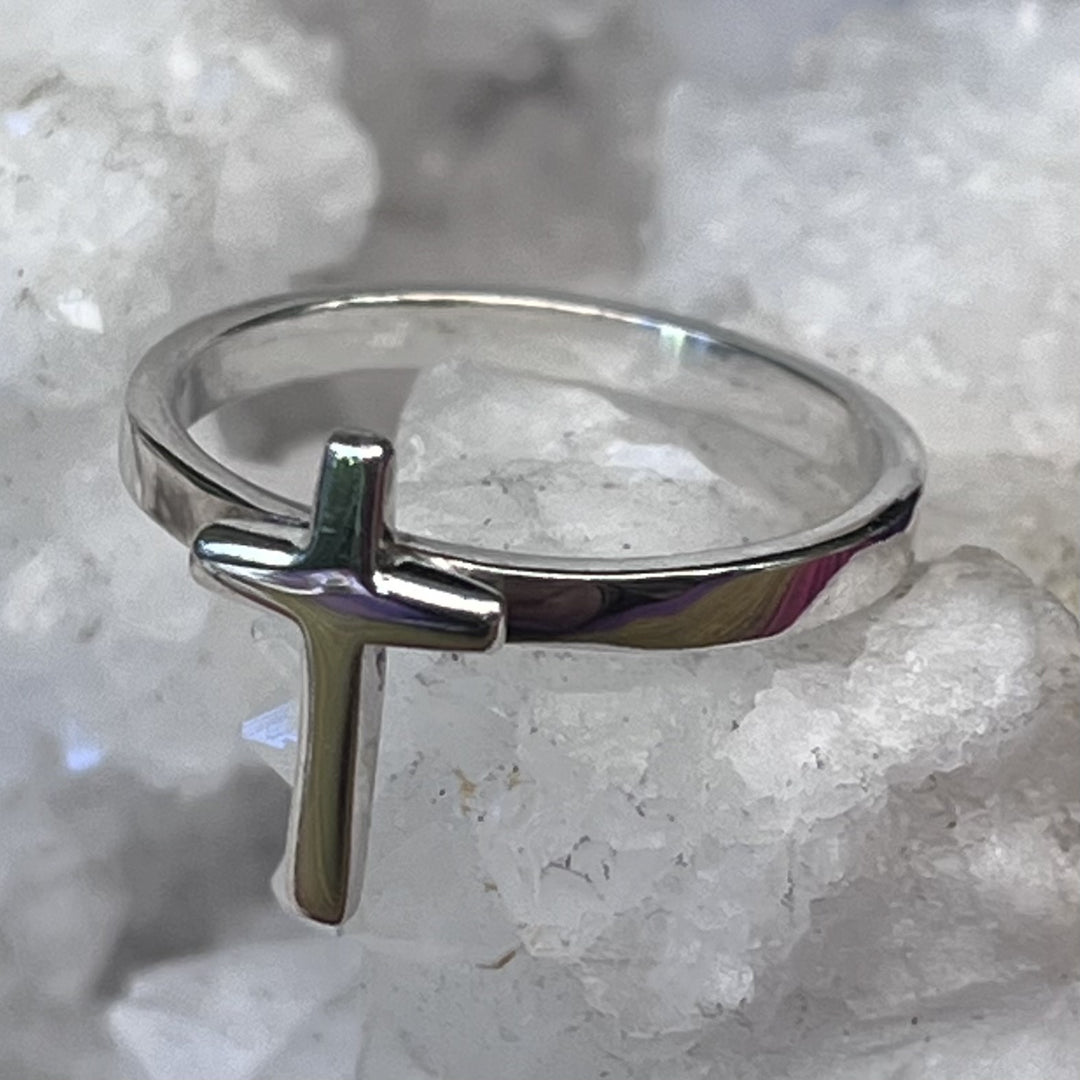 Ring Cross Silver Sterling Silver