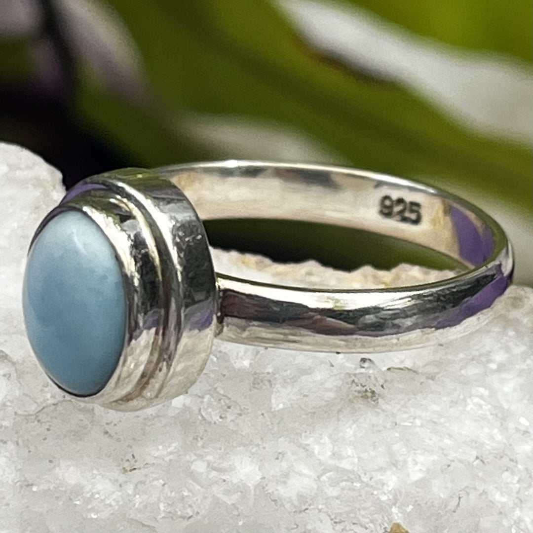 Ring Larimar Oval 0.70 cm
