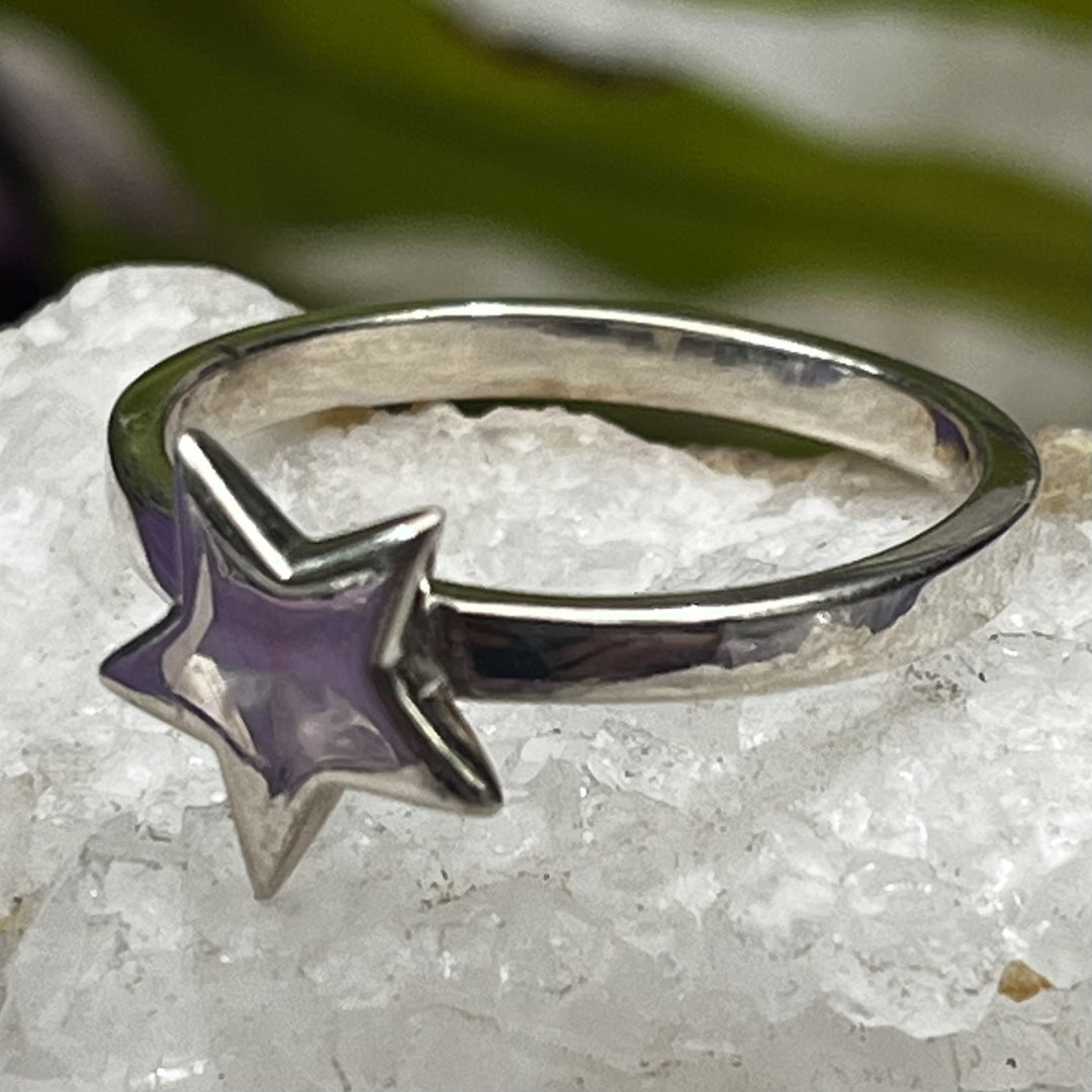 Ring Star on Silver