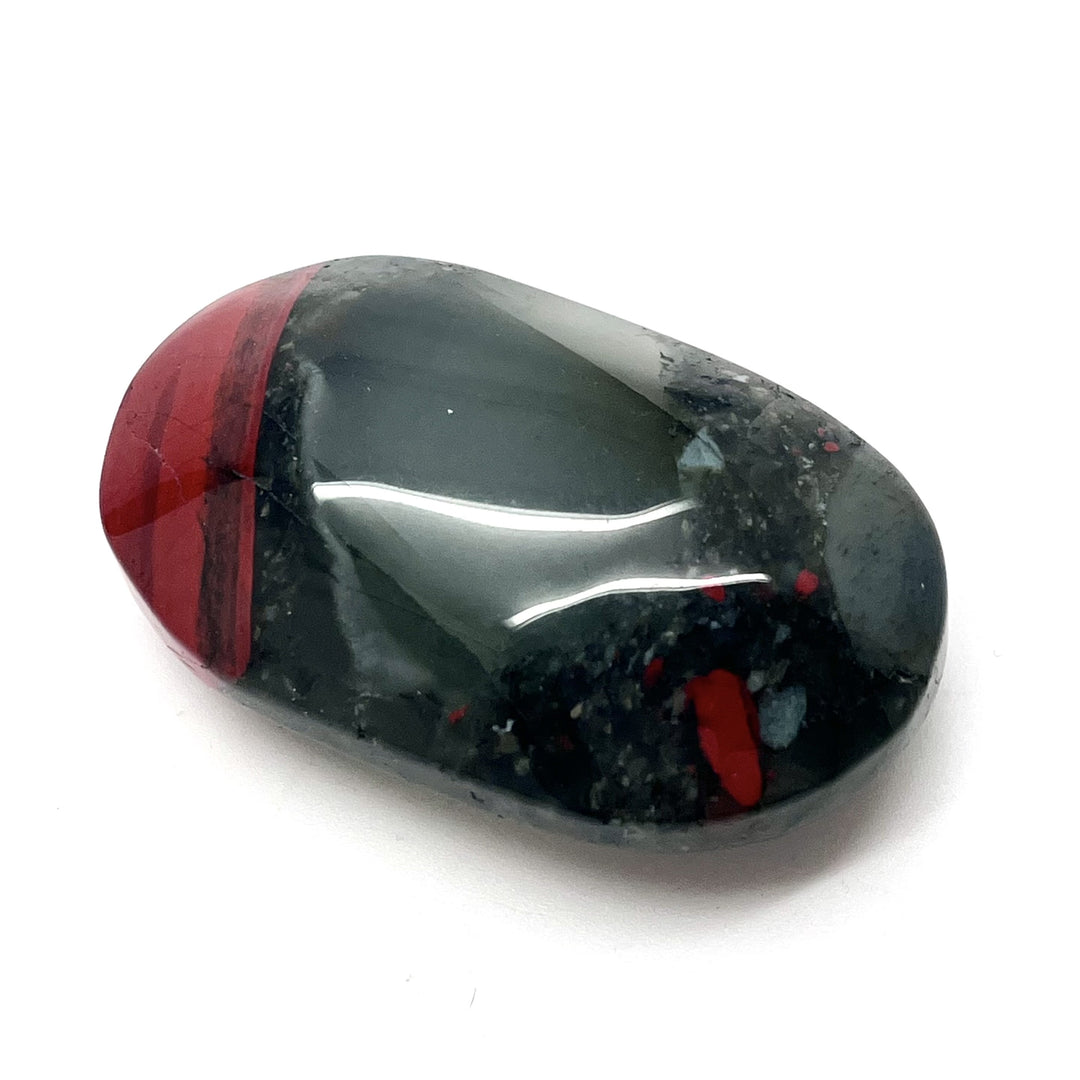 Palm Stone African Bloodstone 5.9 cm