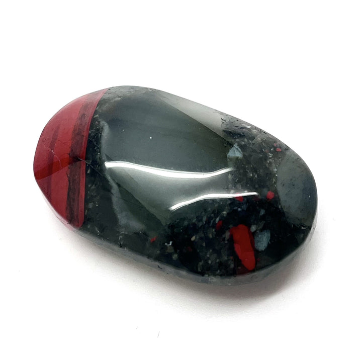Palm Stone African Bloodstone 5.9 cm