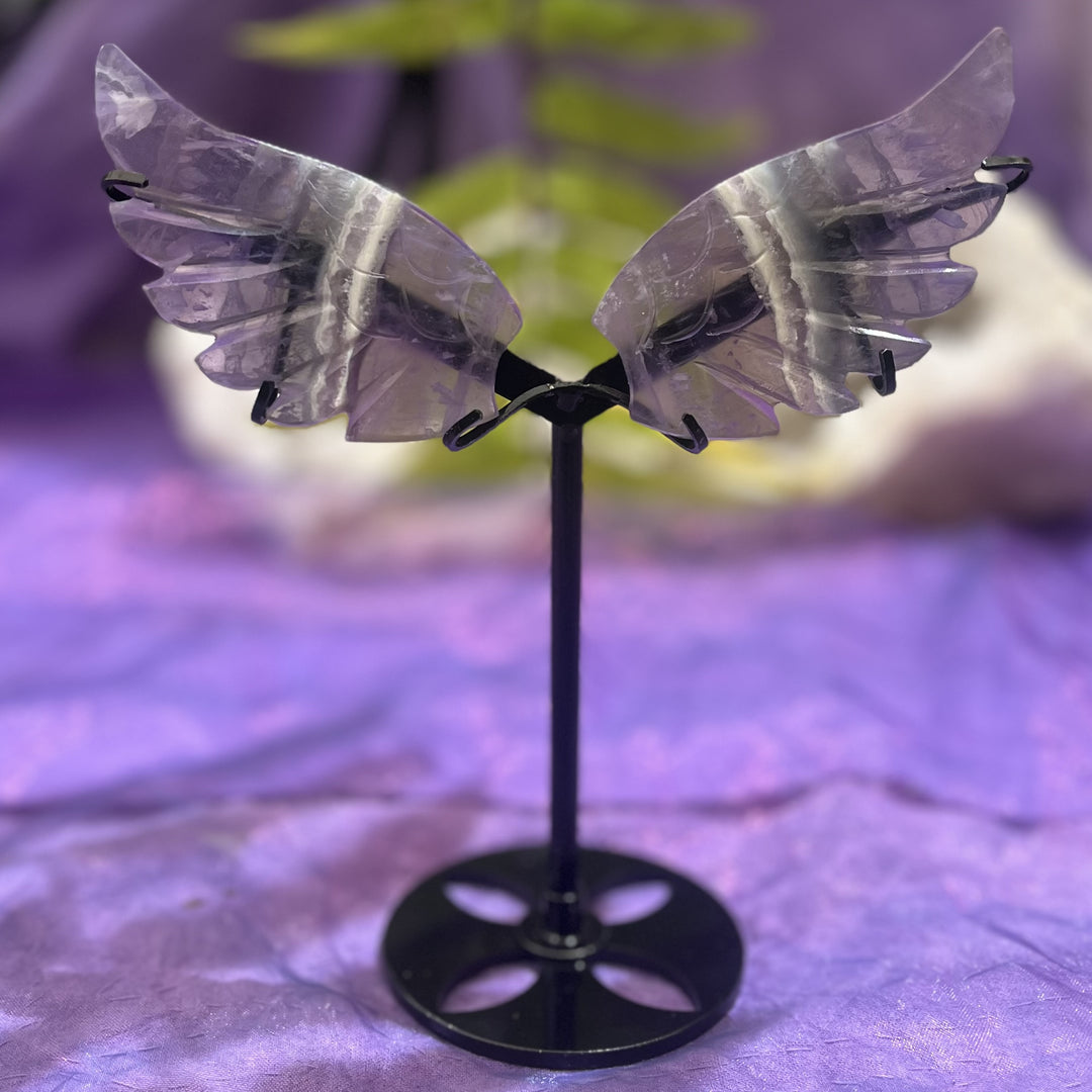Butterfly Wings Fluorite on Stand 9.8 cm