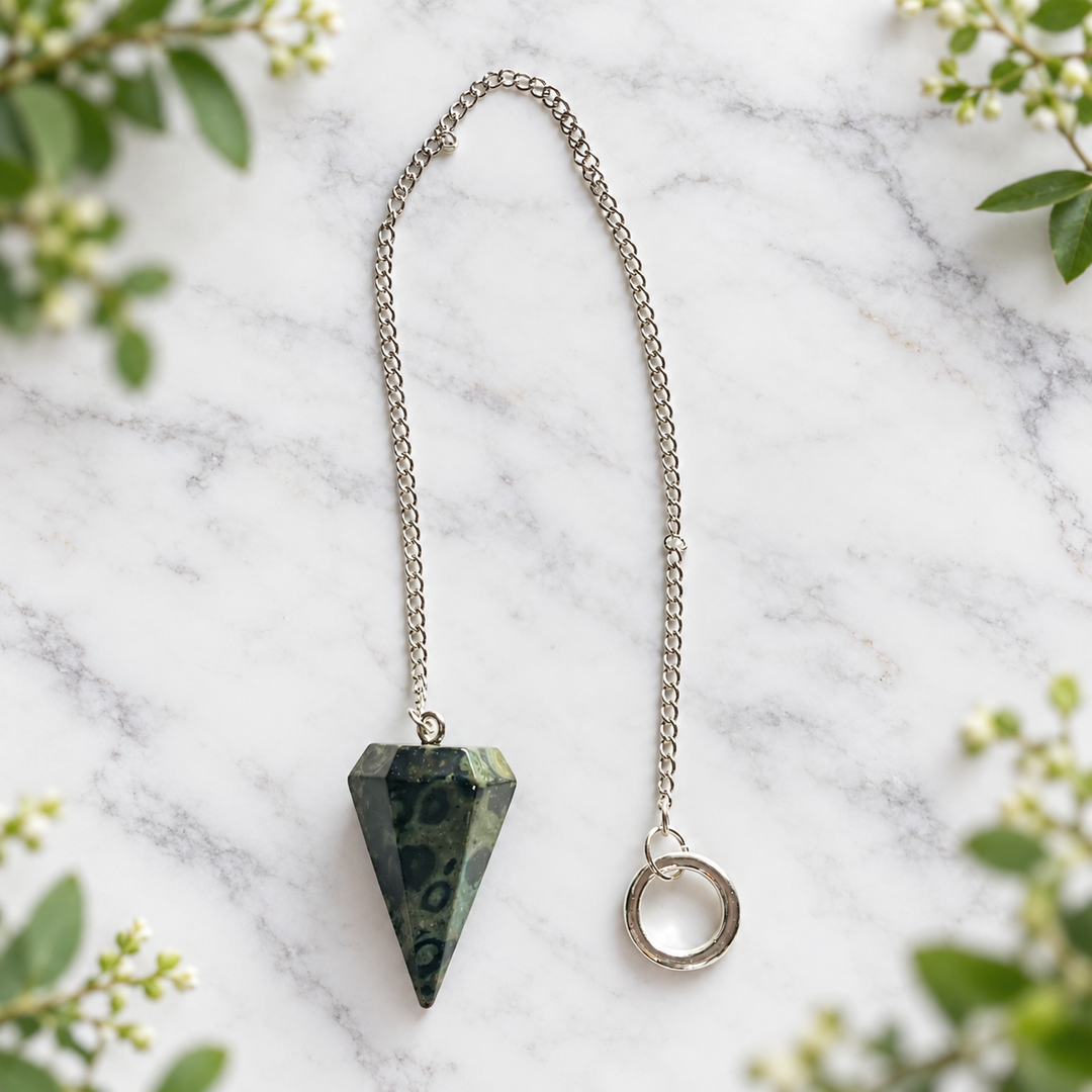 Pendulum Kambaba Jasper