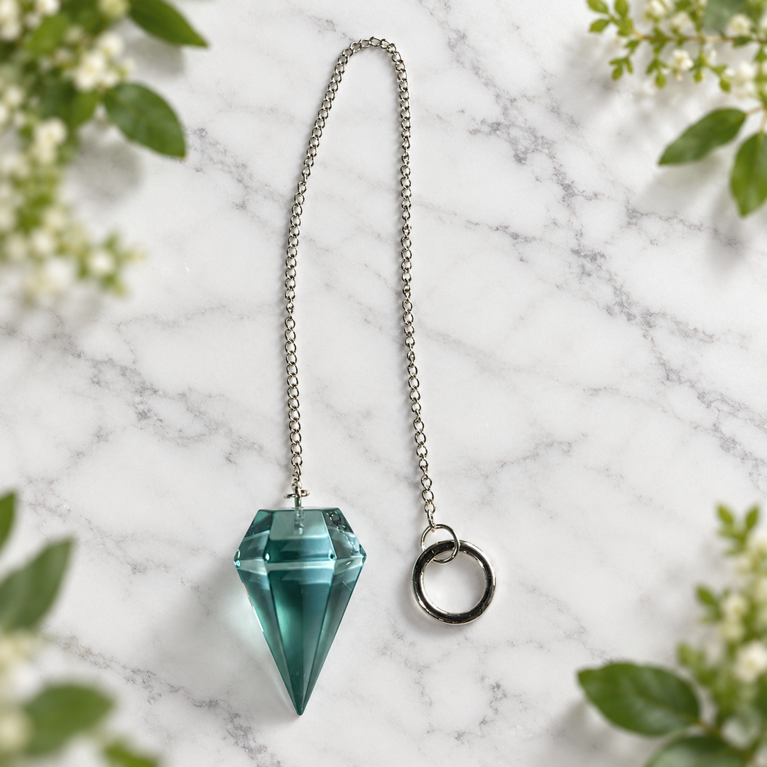 Pendulum Light Blue Obsidian