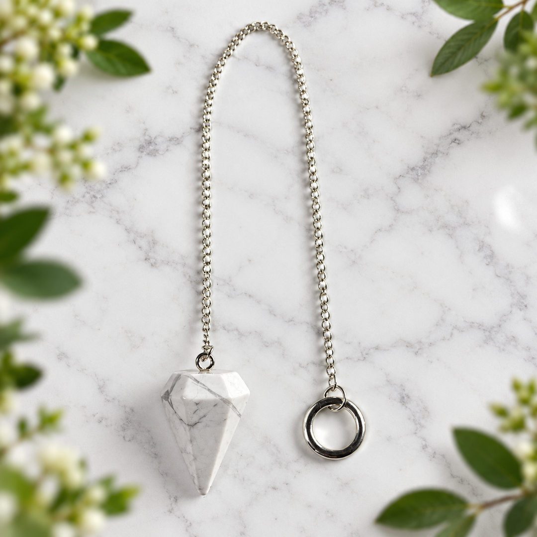 Pendulum White Howlite