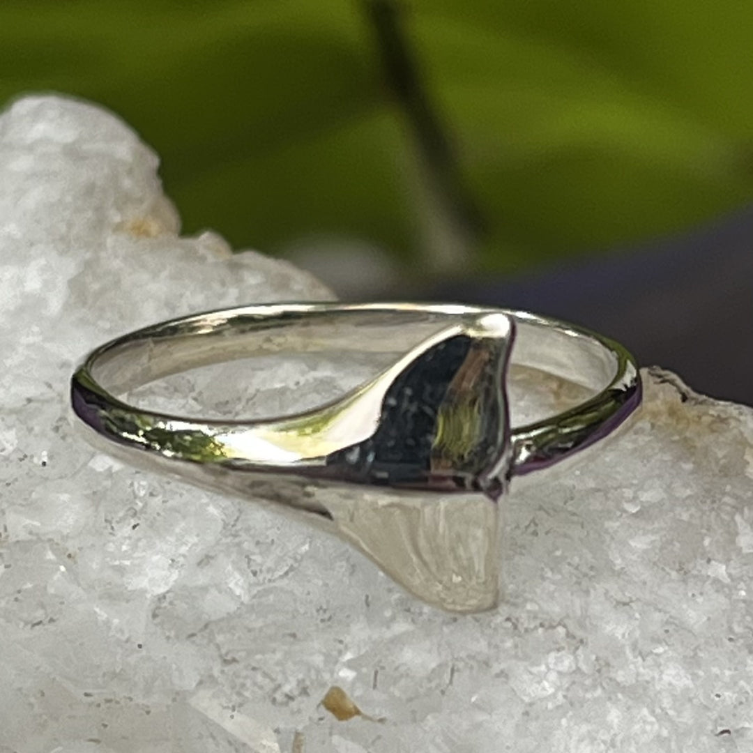 Ring Whale Tail Sterling Silver