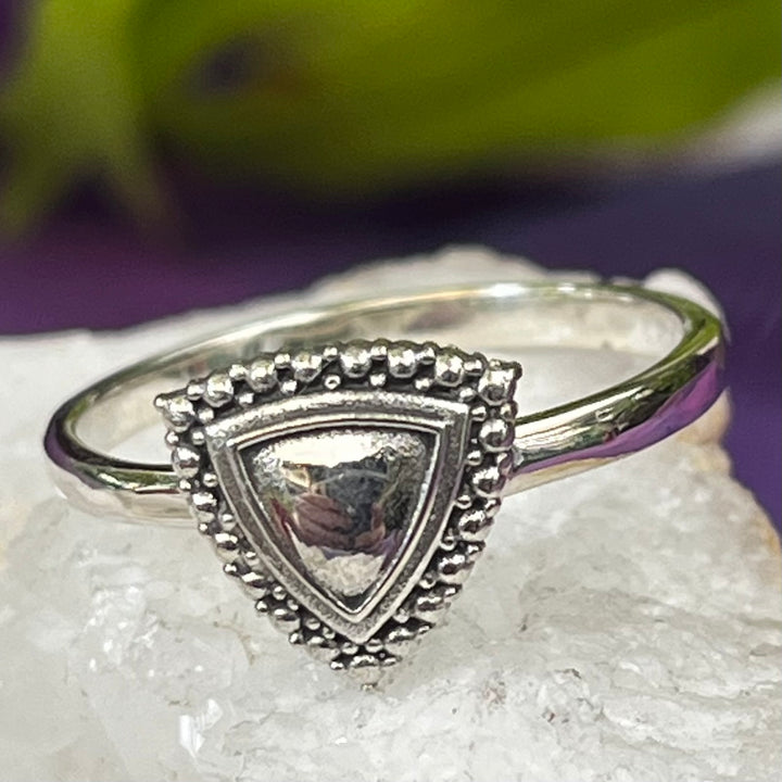 Ring Shield Silver