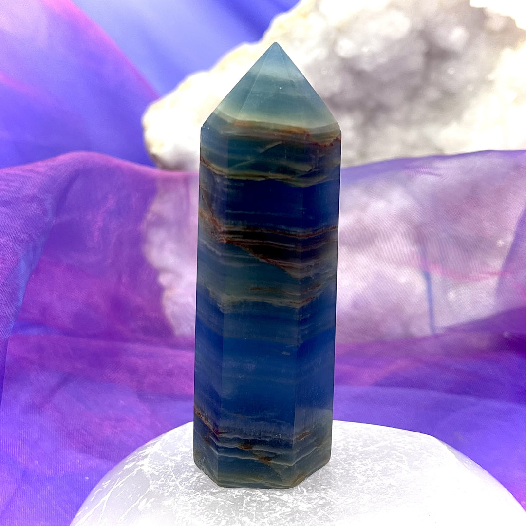 Blue Onyx Point 8.4 cm