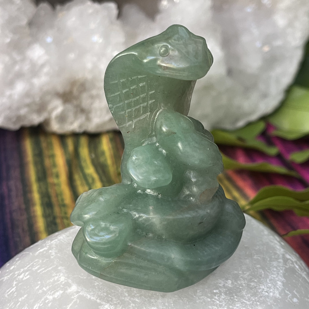 Snake Green Aventurine 6.2 cm
