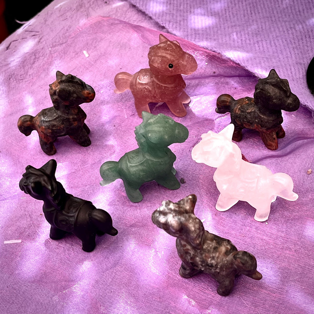 Horse Crystal 5.0 cm