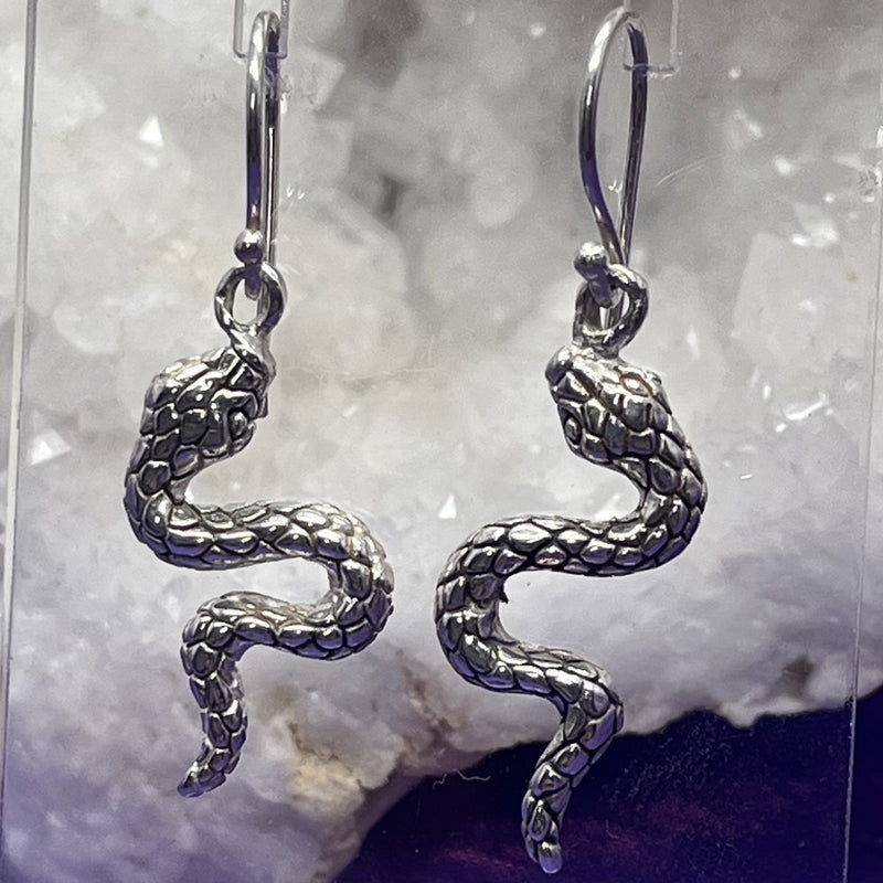 Earrings Serpent Drop 3.8 cm