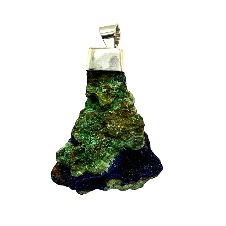 Pendant Azurite Malachite Raw 5.3 cm