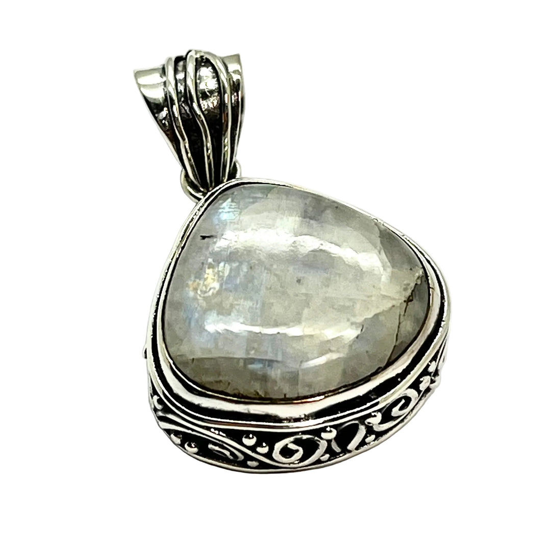 Pendant Rainbow Moonstone 3.3 cm