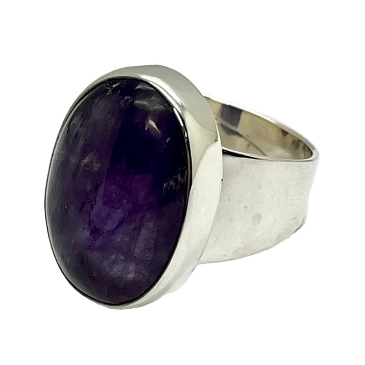Ring Amethyst Oval 2.1 cm